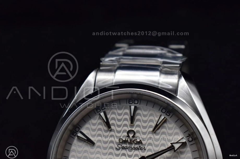 VSF White 1:1 Dial SS A8500 Aqua Waved Terra 150M Bracelet SS On Edition Best 0513